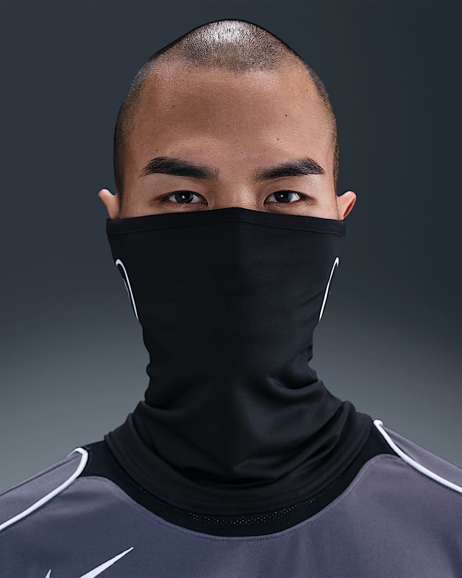 Nike Total 90 Academy Dri-FIT 速干足球围脖 - 黑/黑/帆白