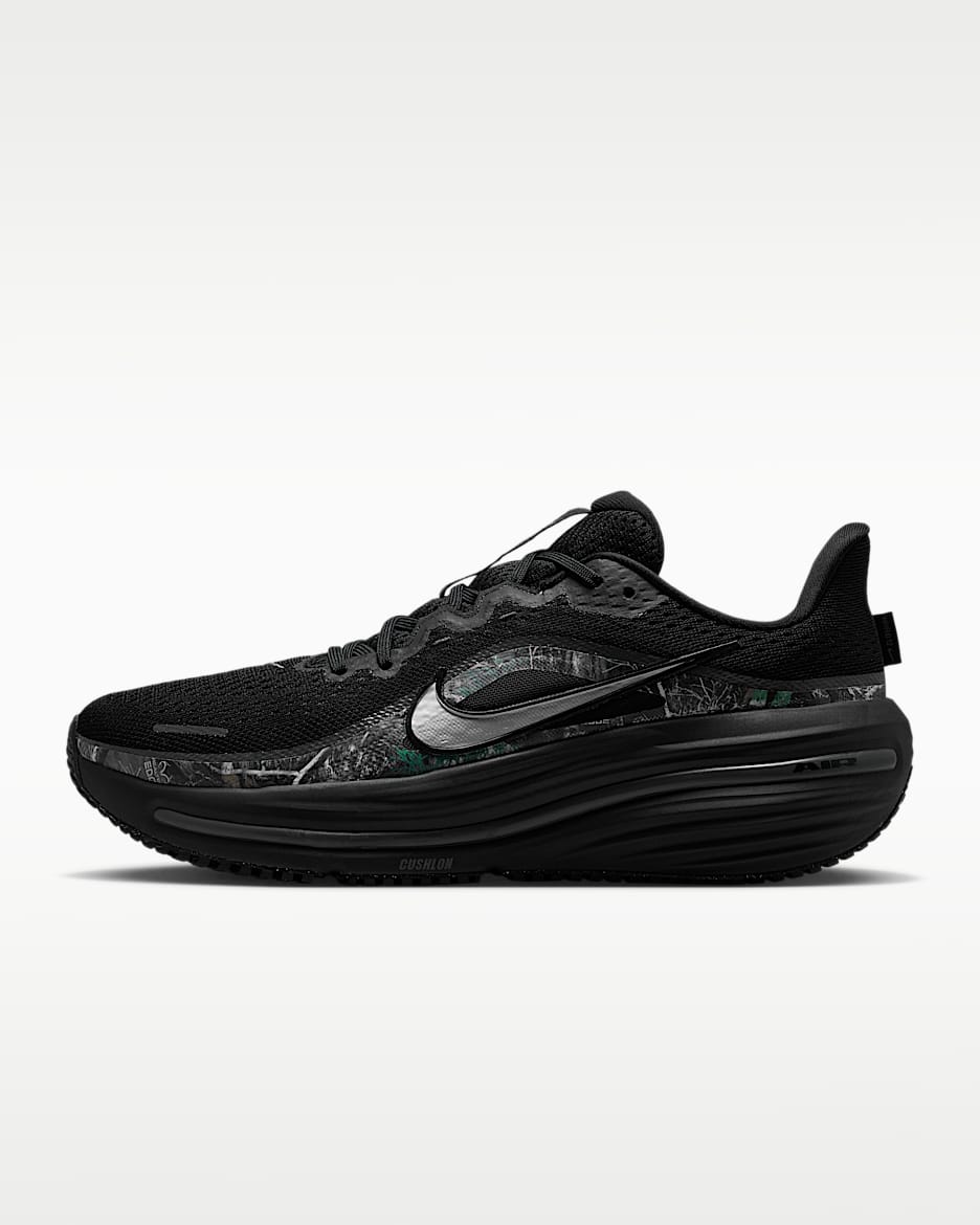 Nike Winflo 12 Realtree® 男子公路跑步鞋 - 黑/铁灰/金属银