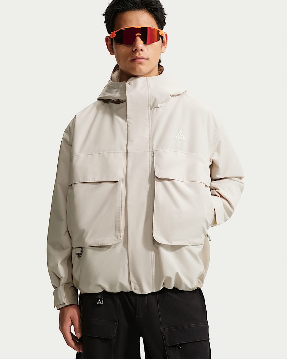 Nike ACG PrimaLoft® "Skull Peak" Storm-FIT 男子防风拒水夹克 - 浅土褐/奶白 II/浅土褐/山峰白