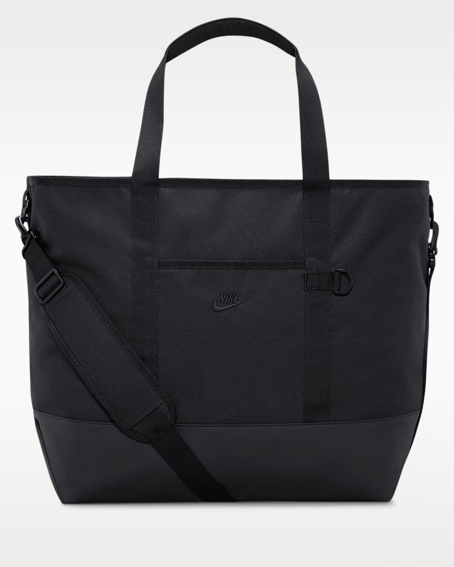 Nike Heritage 尤金托特包 - 黑/黑/黑