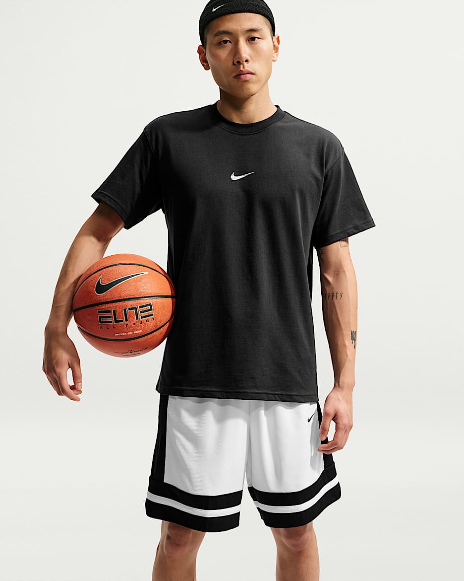 Nike 男子篮球短袖T恤 - 黑