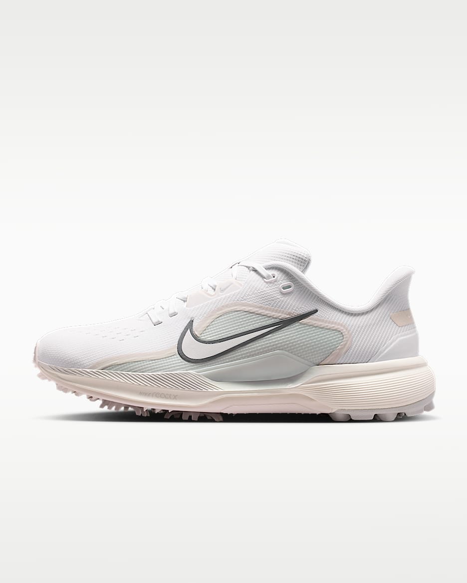 Nike Pegasus 1 G 男/女高尔夫球鞋(宽版) - 白色/帆白/白色
