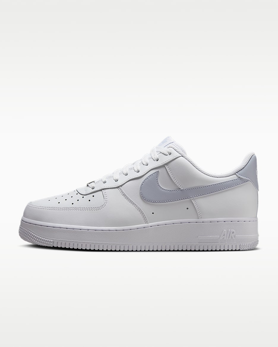 Nike Air Force 1 '07 男子空军一号运动鞋 - 白色/幻影