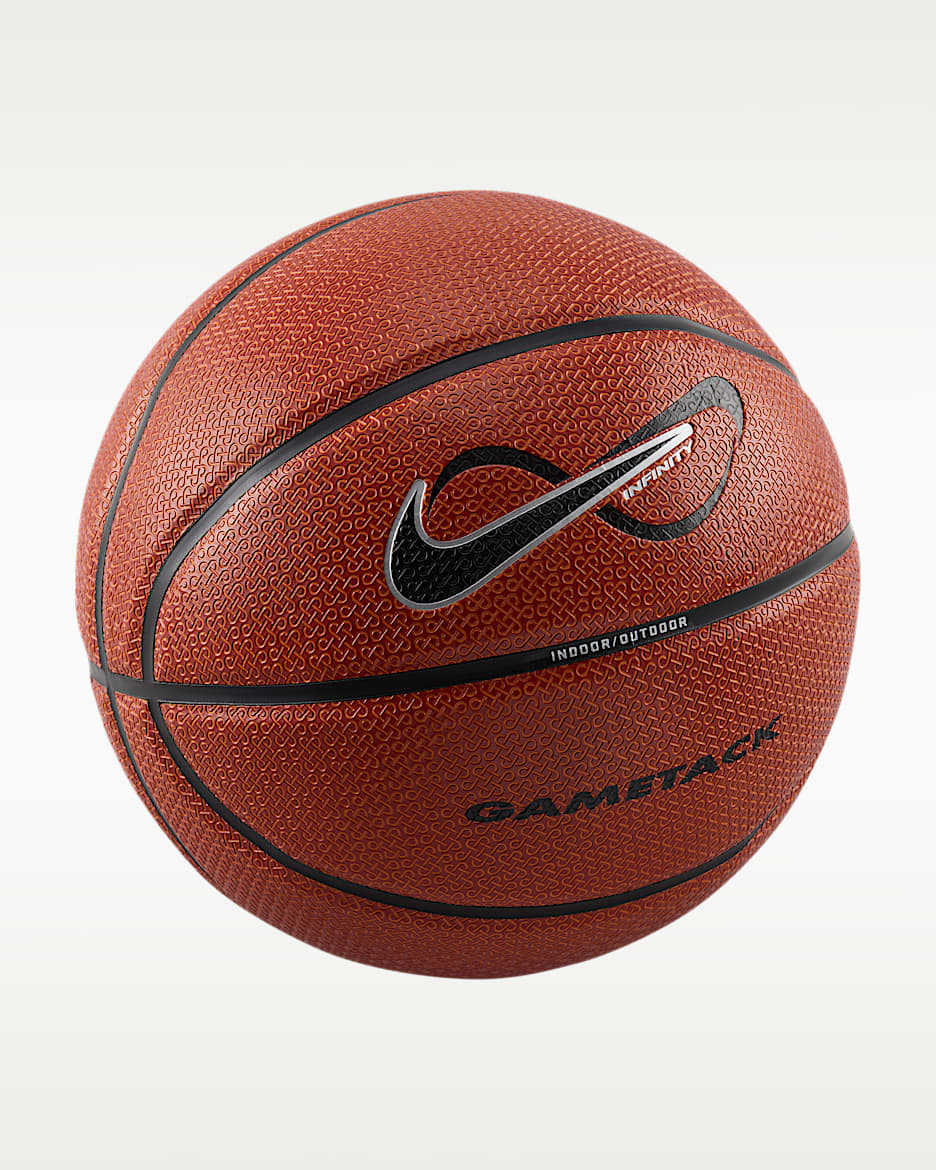 Nike Infinity GameTack 室内/户外篮球 - 暗琥珀黄/黑/金属银/黑