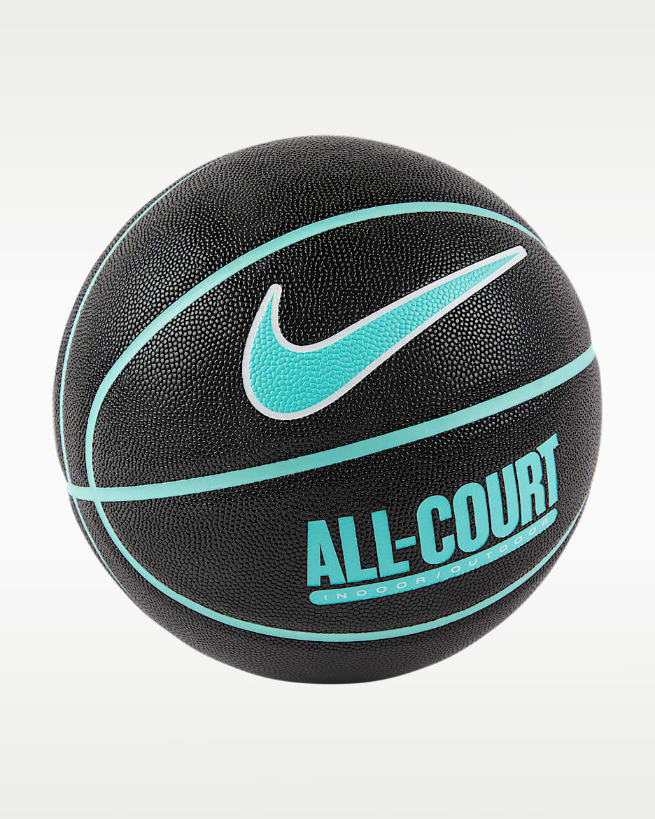 Nike Everyday All-Court 8P 篮球 - 黑/漂白宝石绿/白色/漂白宝石绿
