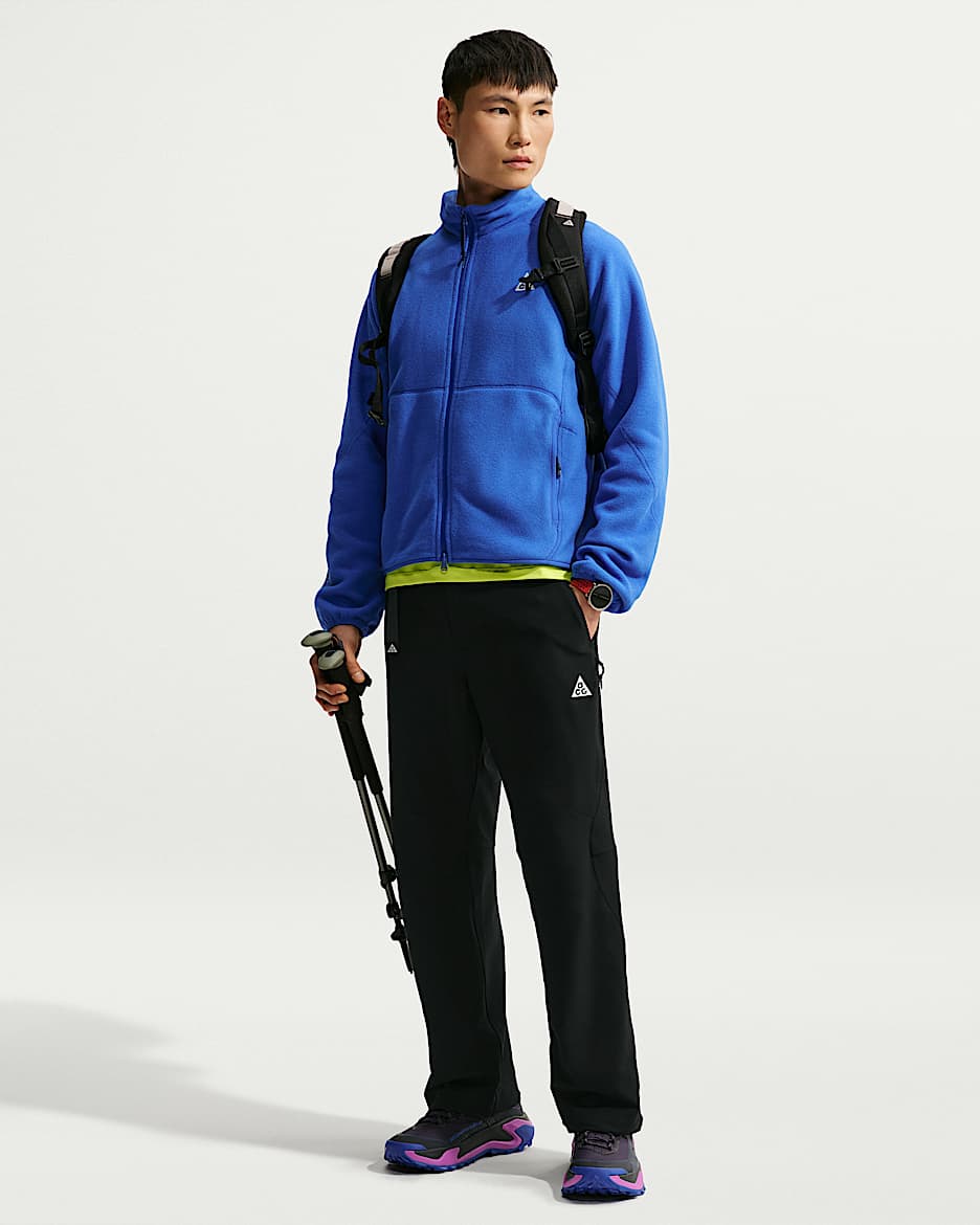 ACG Cloud Trekker 男子拒水徒步长裤 - 黑/山峰白