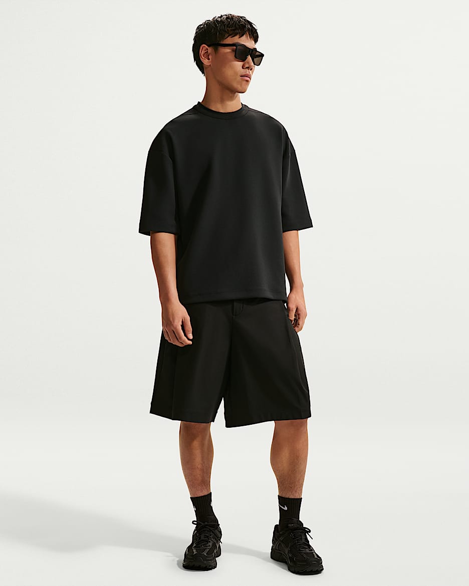 Nike 24.7 PerfectStretch Dri-FIT UV 无界弹韧男子防晒速干短裤 - 黑/黑/暗烟灰