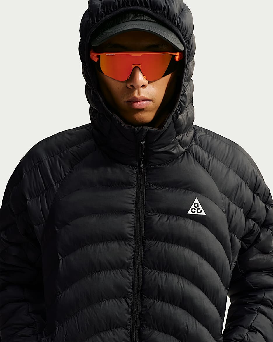 ACG Lava Flow Therma-FIT ADV 男子连帽夹克 - 黑/山峰白