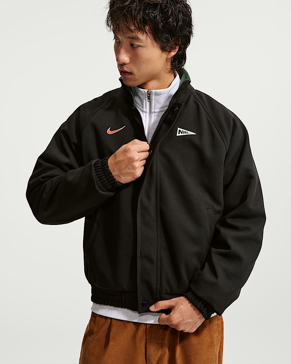 Nike Sportswear Club 男子摇粒绒里料夹克 - 黑