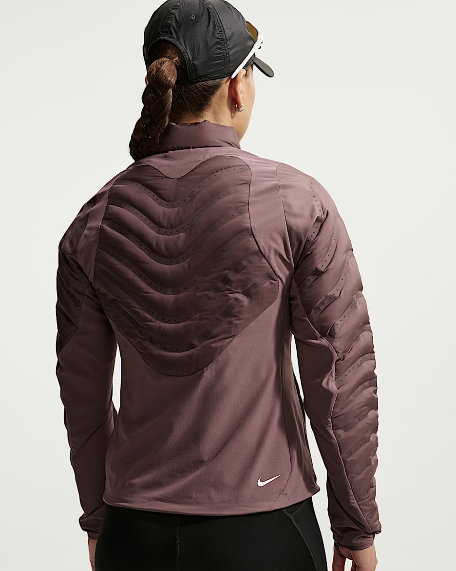 ACG Lava Loft Therma-FIT 姚妙同款女子 750 蓬羽绒拼接夹克 - 图腾黑紫/图腾黑紫/图腾黑紫/山峰白
