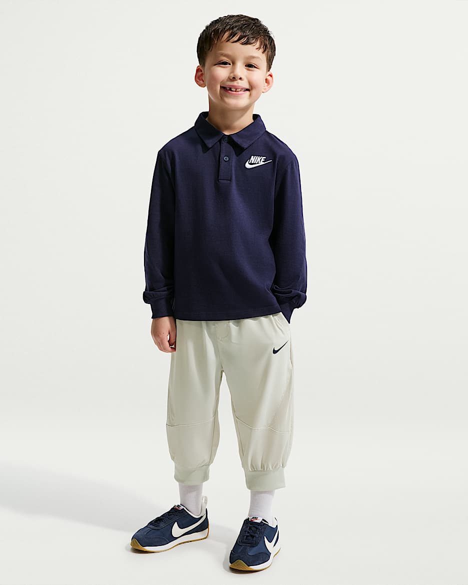 Nike 幼童梭织七分裤 - 浅骨色