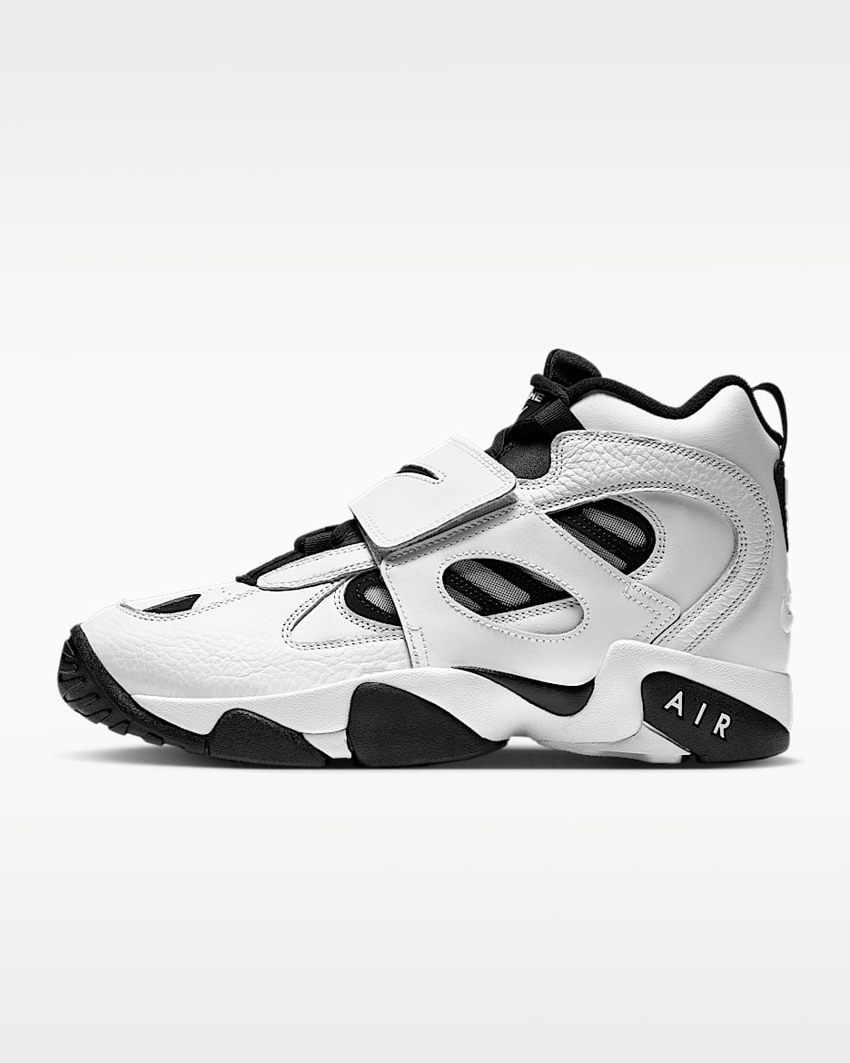 Nike Air Diamond Turf 2 男子运动鞋 - 白色/金属银/黑