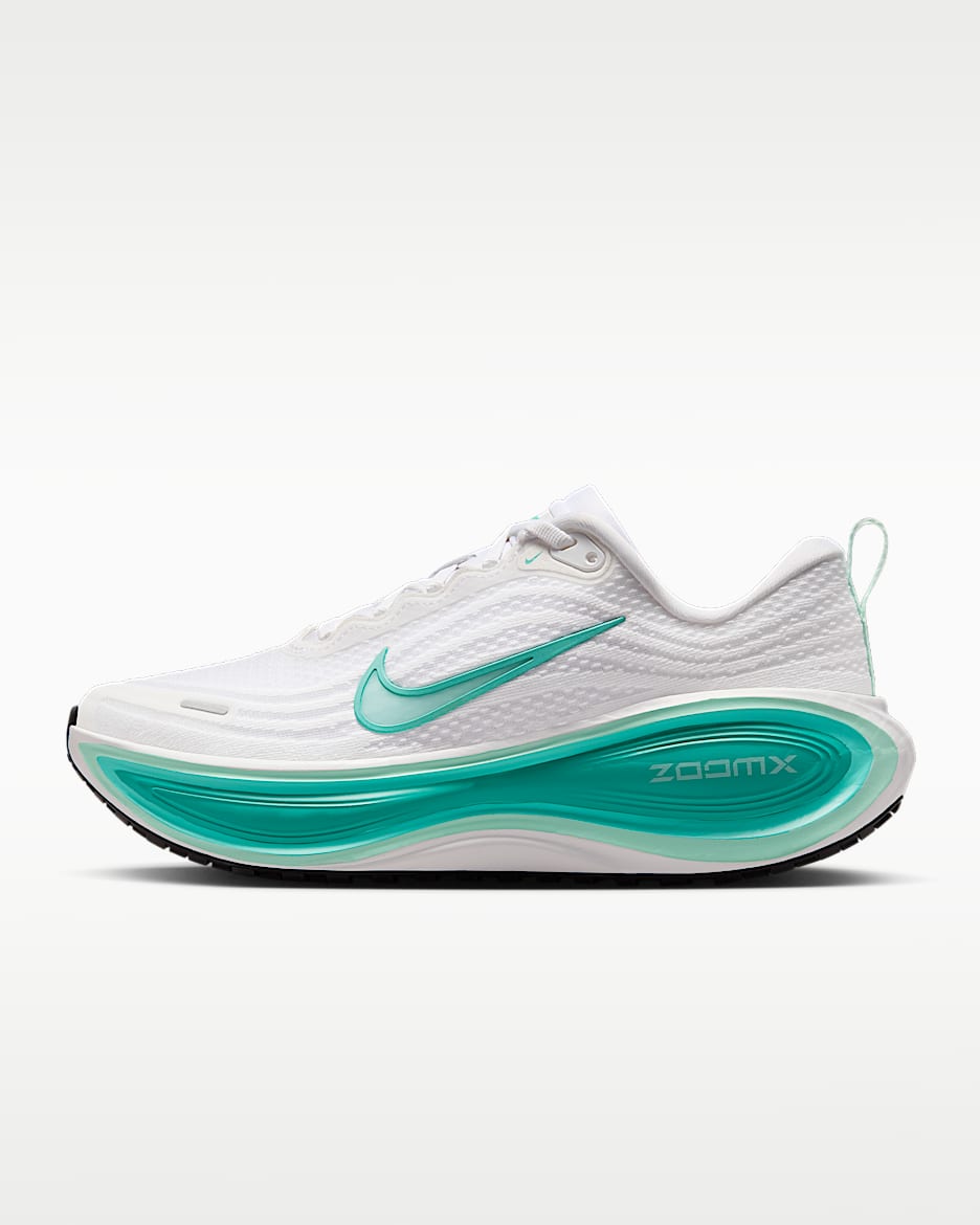 Nike Vomero Plus 耐克超级迈柔女子公路跑步鞋 - 白色/泡沫薄荷绿/水洗水鸭青/漂白宝石绿