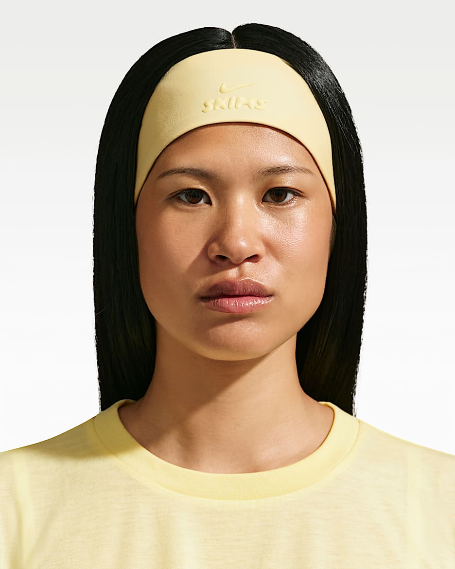 NikeSKIMS Dri-FIT 女子速干头带(1 条) - 单车黄/单车黄