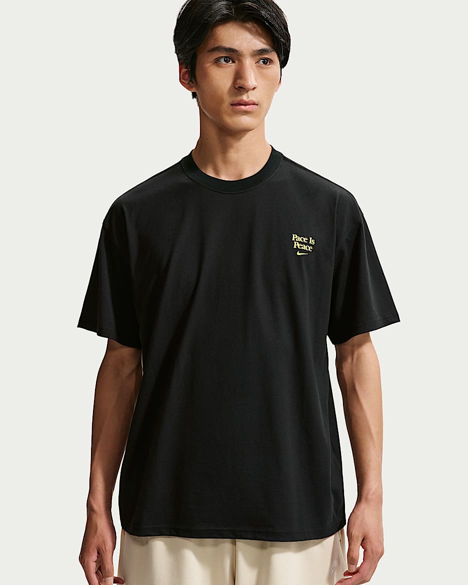 Nike Sportswear 男子T恤 - 黑