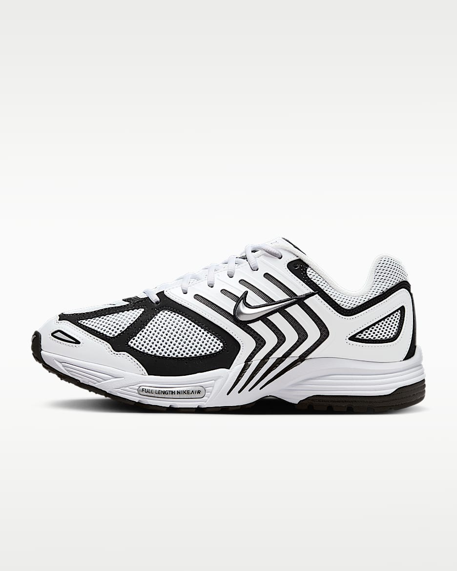 Nike Air Pegasus 2005 男子复古跑鞋风运动鞋 - 白色/黑/金属银