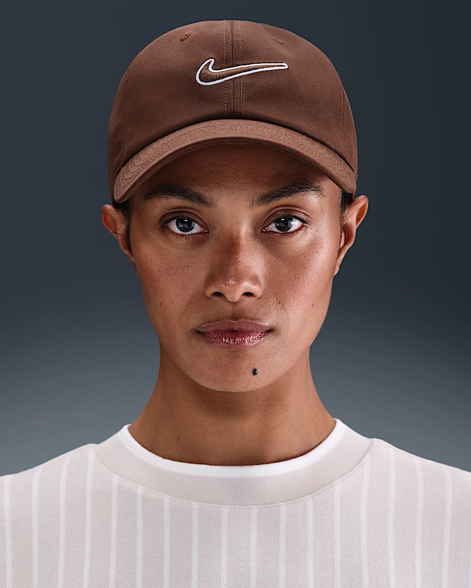 Nike Club 软顶耐克勾运动帽 - 动物群棕/动物群棕