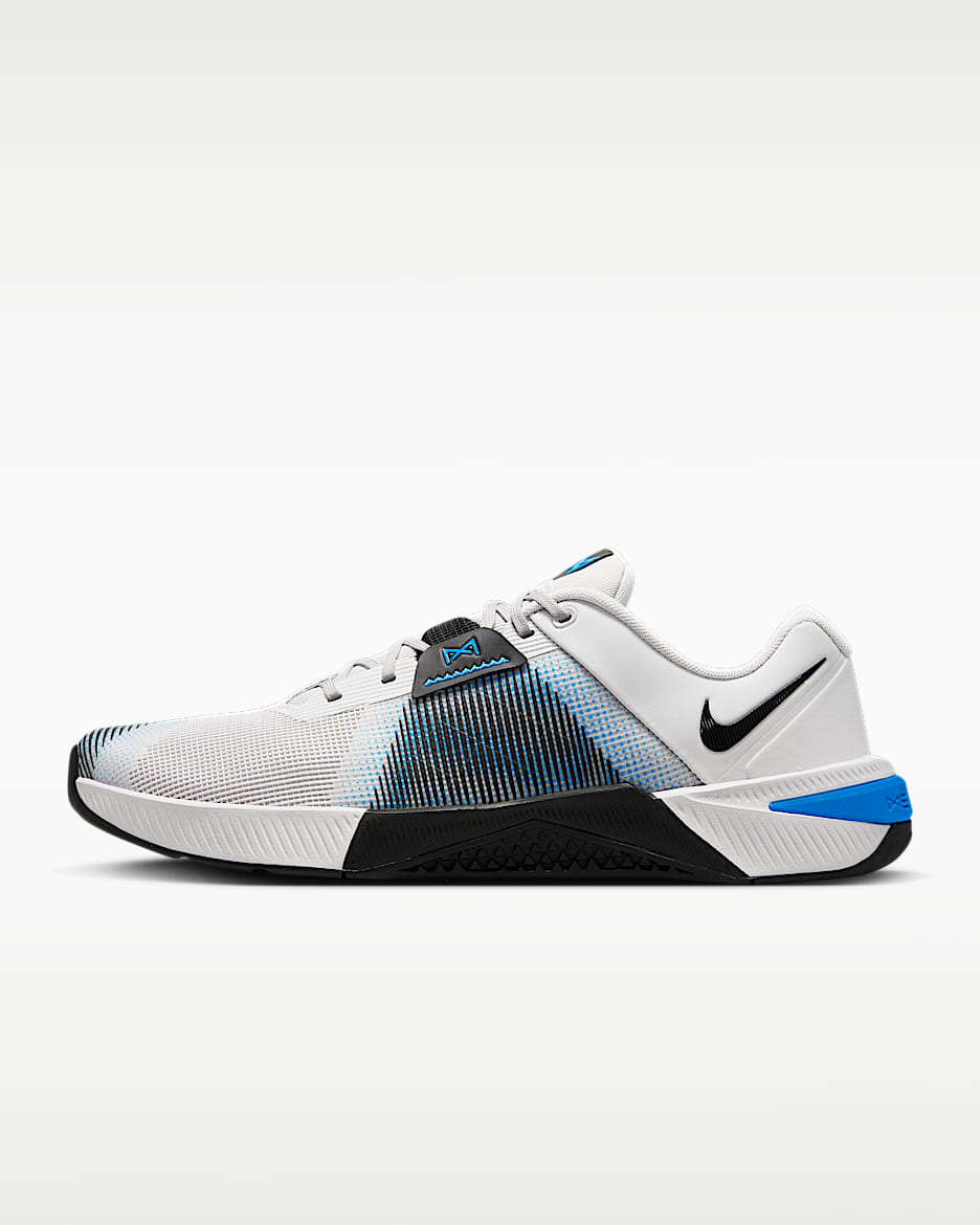 Nike Metcon 10 男子训练鞋力量训练 - 苍野灰/英雄蓝/黑