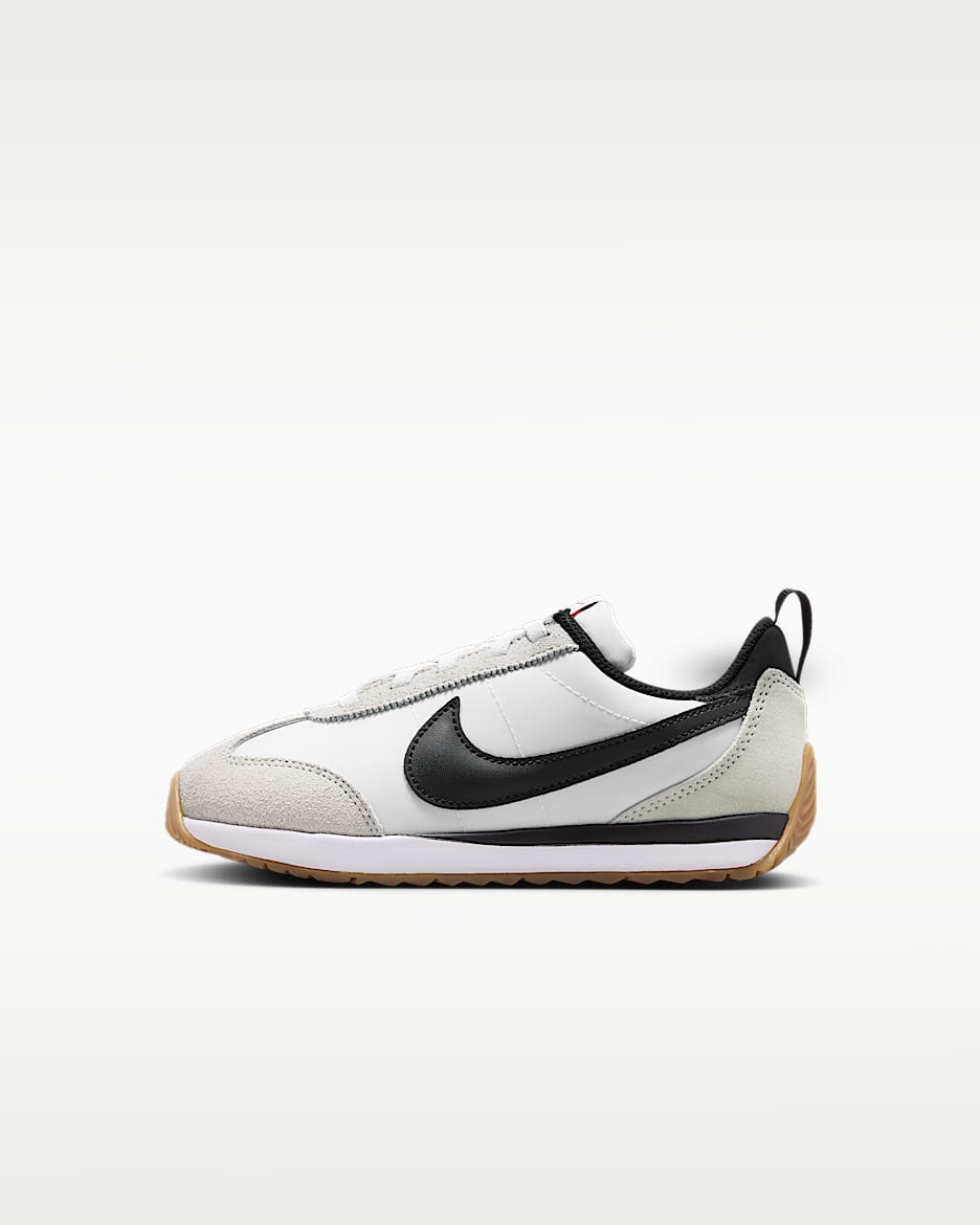 Nike Pacific 幼童运动鞋 - 白色/浅银灰/橡皮浅褐/黑