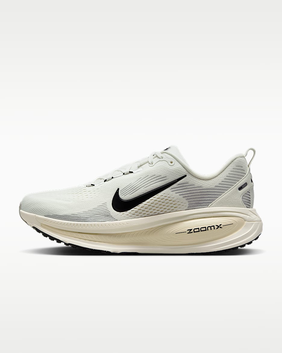 Nike Vomero 18 耐克迈柔男子公路跑步鞋 - 山峰白/椰奶色/椰奶色/黑
