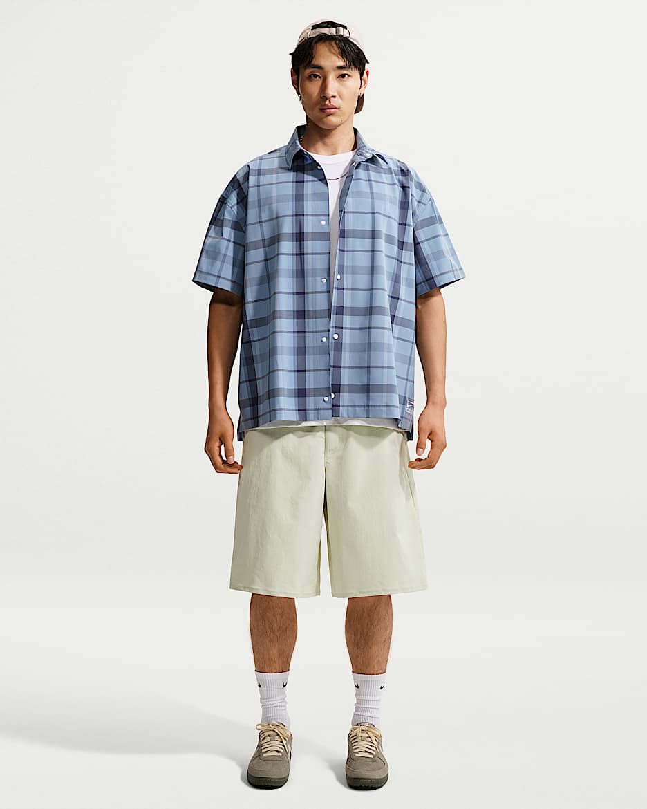 Nike Sportswear 男子滑板牛仔短裤 - 海玻璃色