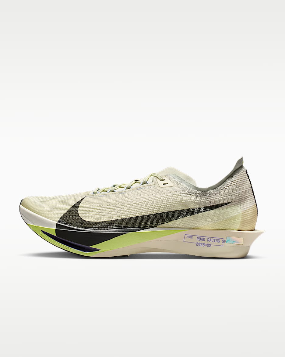 Nike Streakfly 2 男子公路竞速跑步鞋 - 海玻璃色/浅柠檬黄绿/足球灰/红杉绿