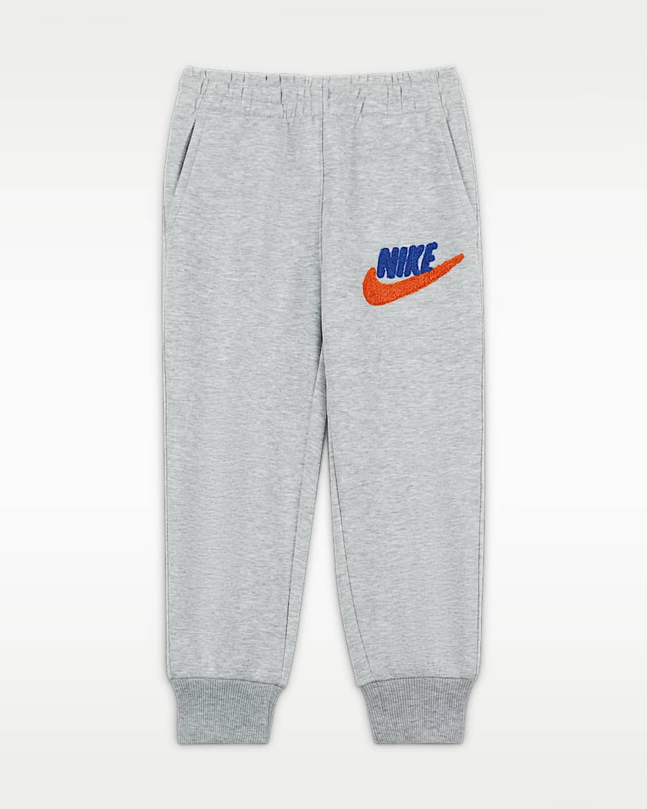 Nike Club 婴童加绒长裤 - 浅烟灰