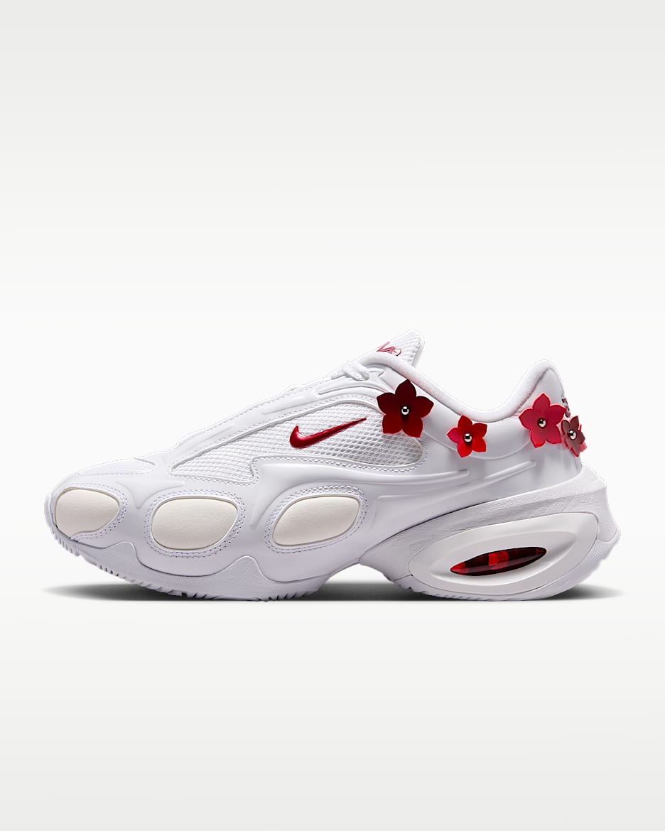 Nike Air Max Muse 女子运动鞋 - 白色/大学红/金属银/深红