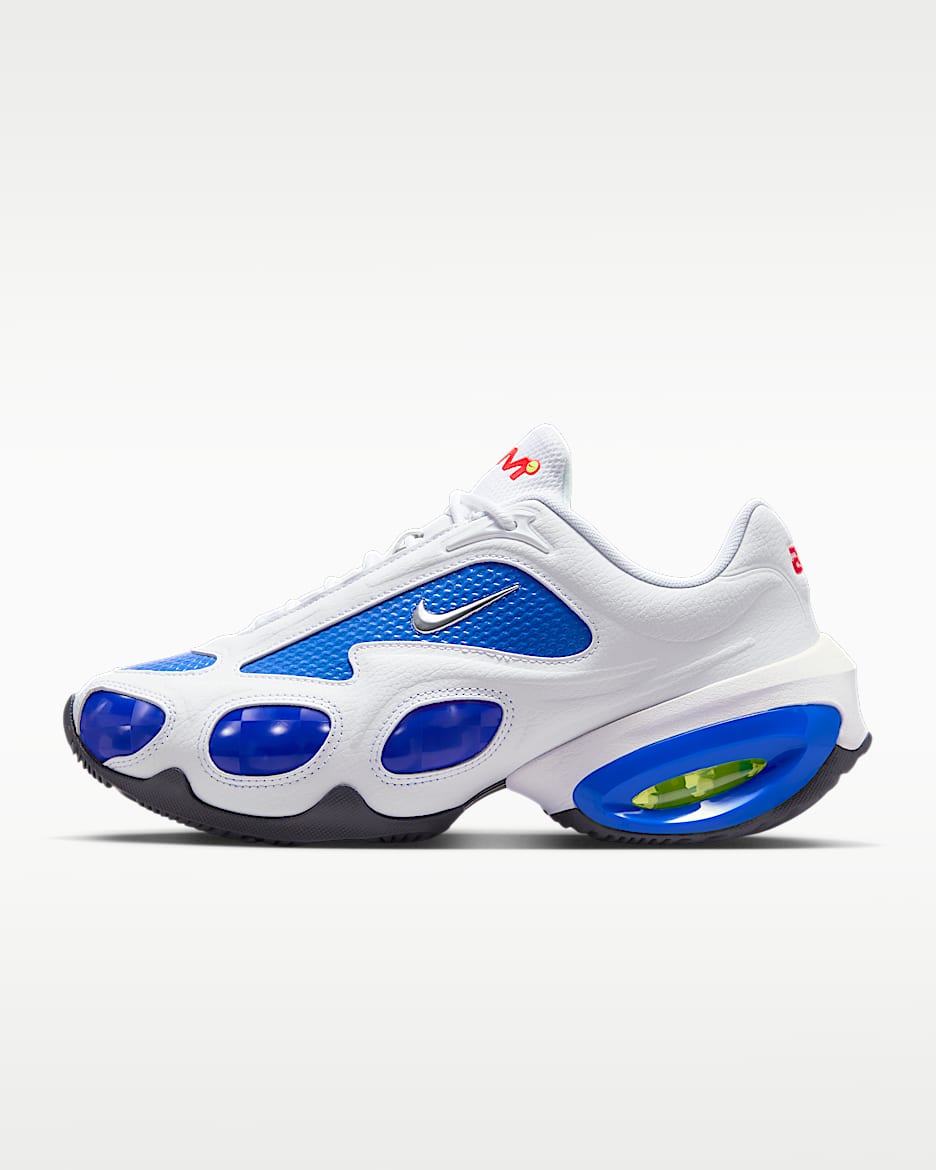 Nike Air Max Muse 女子运动鞋 - 白色/赛车蓝/浅赛车蓝/金属银