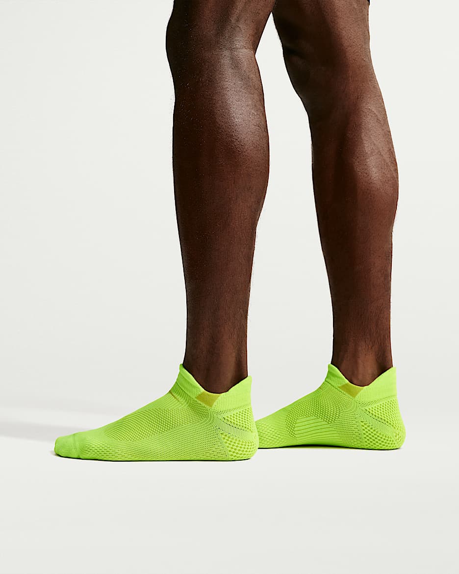 Nike Running Lightweight 速干船袜（1 双） - 荧光黄/仙人掌绿/黑/仙人掌绿