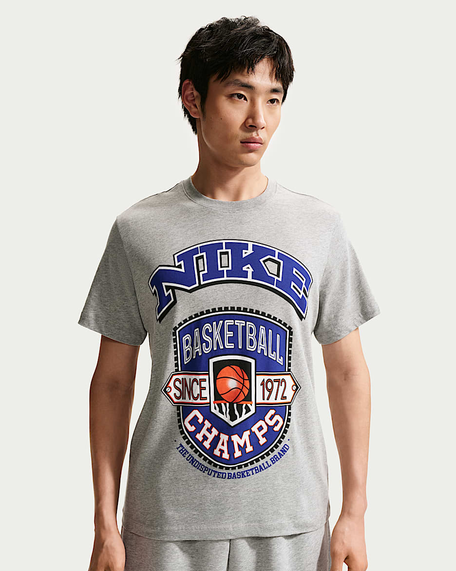 Nike 男子篮球短袖T恤 - 调色暗灰