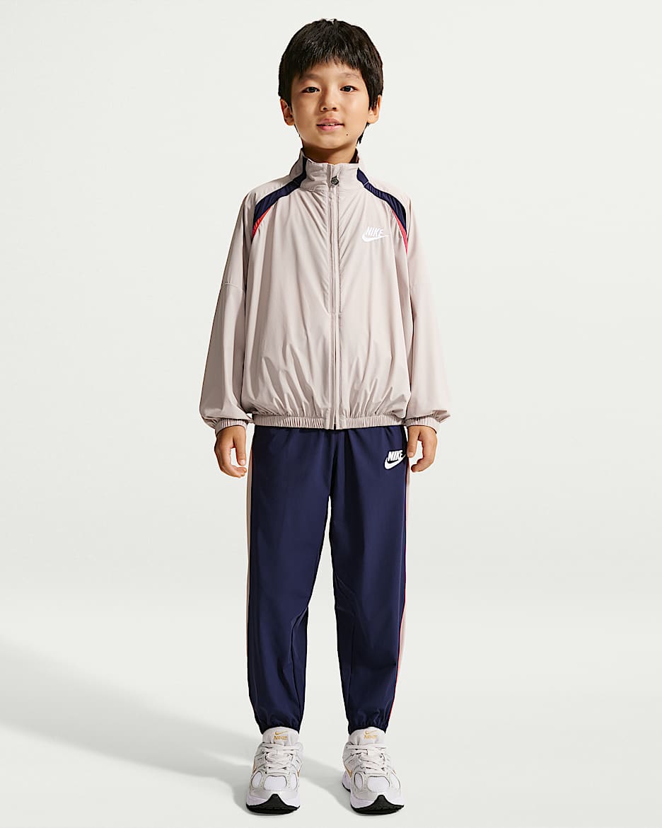 Nike Sportswear Multisport 幼童梭织长裤 - 深藏青