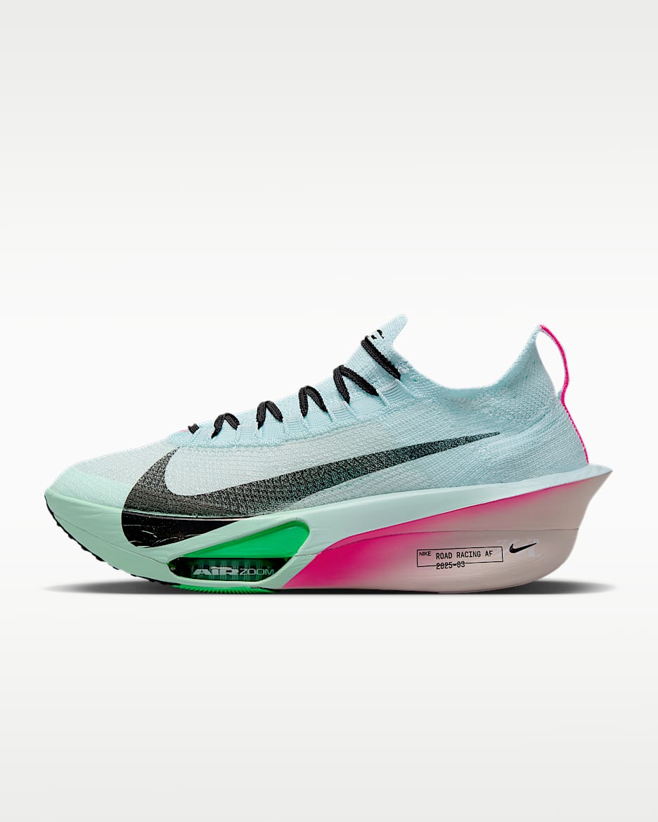 Nike Alphafly 3 男子公路竞速马拉松跑步鞋 - 冰川蓝/泡沫薄荷绿/惊喜绿/黑