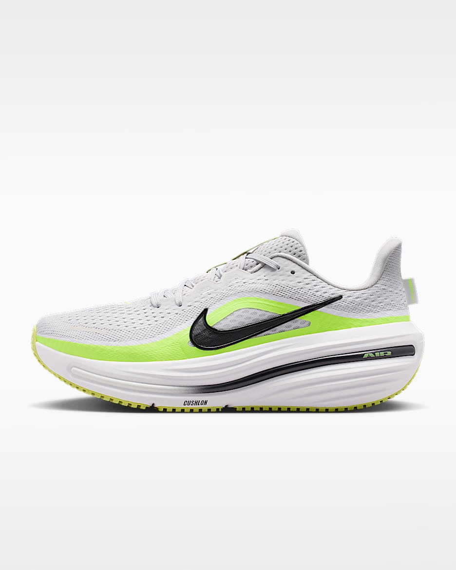 Nike Winflo 12 男子公路跑步鞋 - 尘光子色/白色/荧光黄/黑