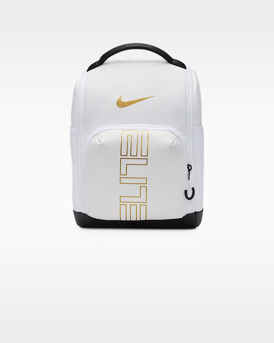 Nike Varsity Elite 篮球收纳鞋盒包 - 白色/黑/金属色