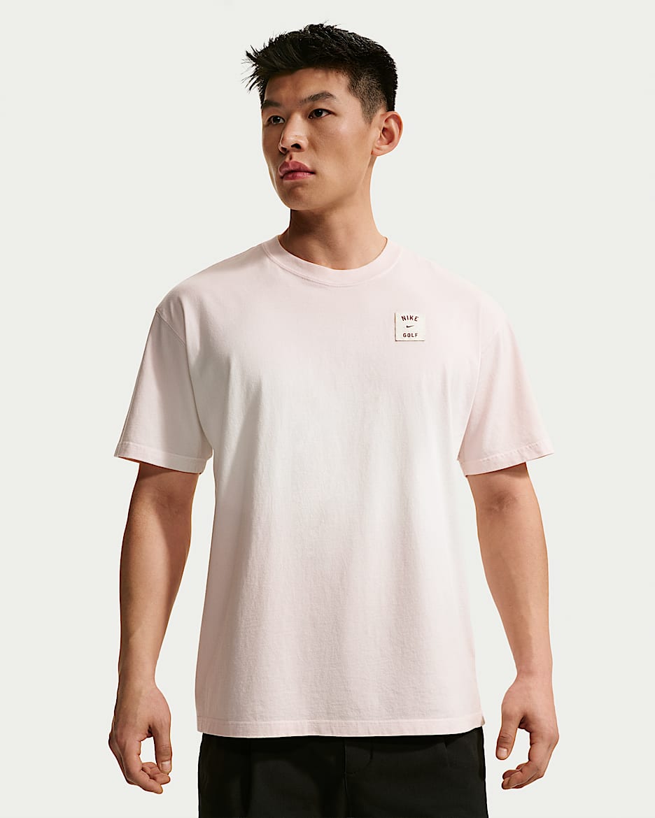 Nike 男子高尔夫T恤 - 帆白/珍珠粉
