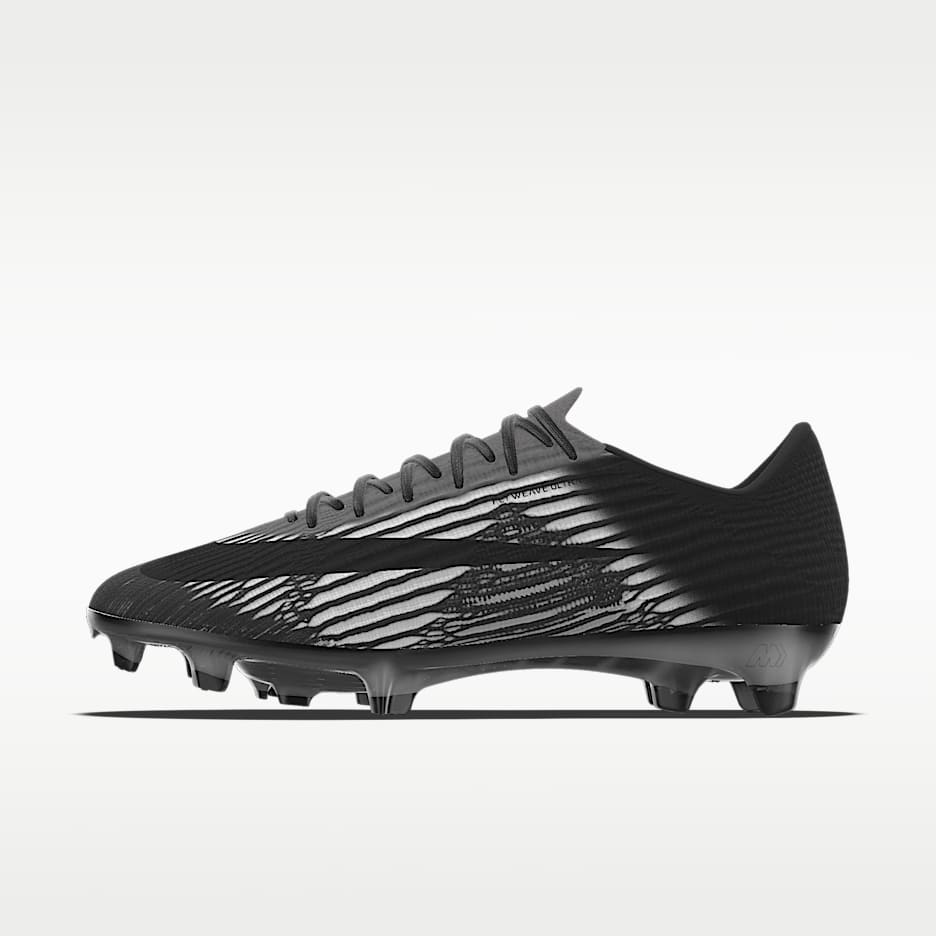 Nike Mercurial Superfly 11 Elite By You 专属定制 FG 天然硬质草地低帮足球鞋 - 冷灰/冷灰