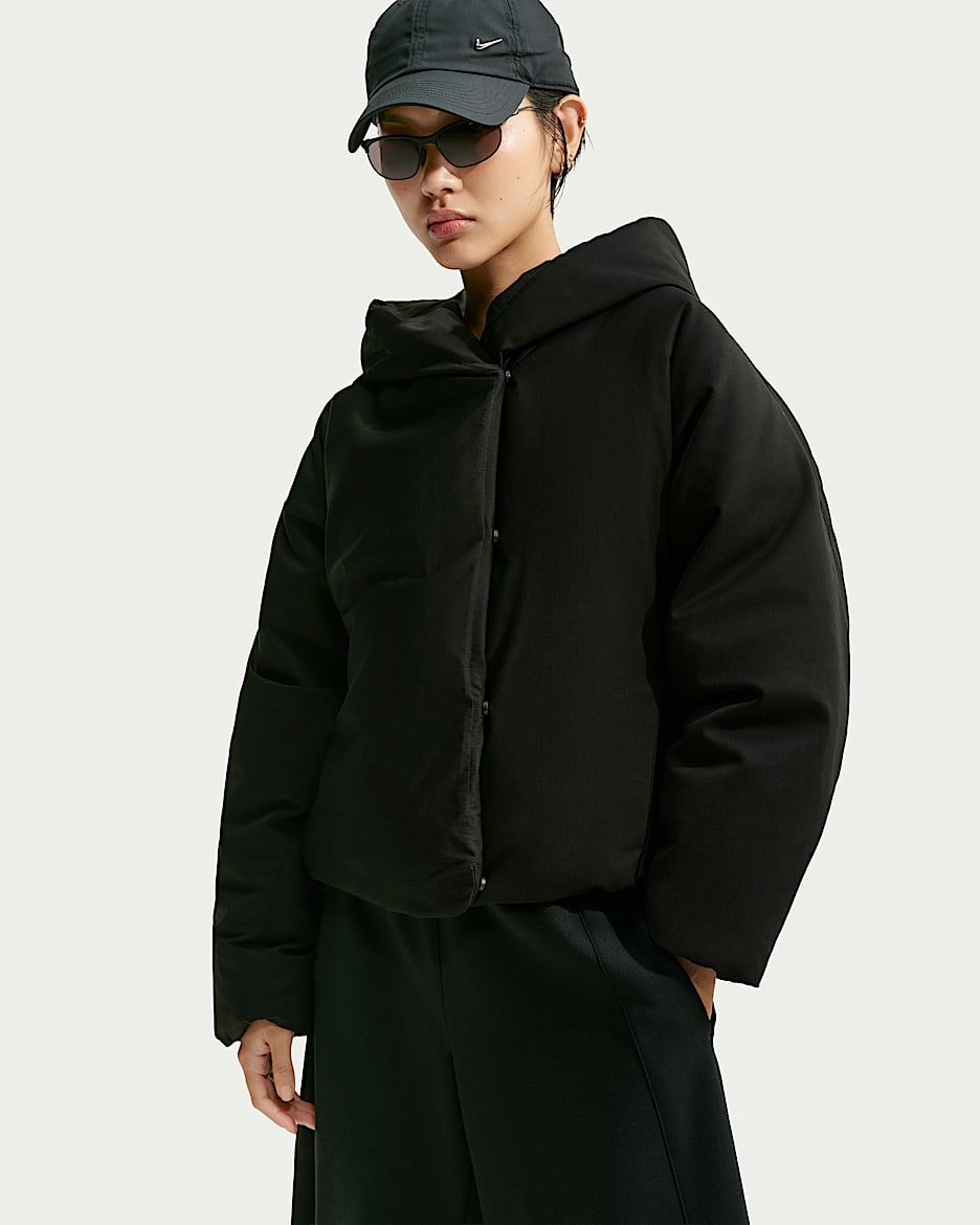 Nike 24.7 OuterCalm Therma-FIT 女子拒水羽绒夹克 - 黑/暗烟灰