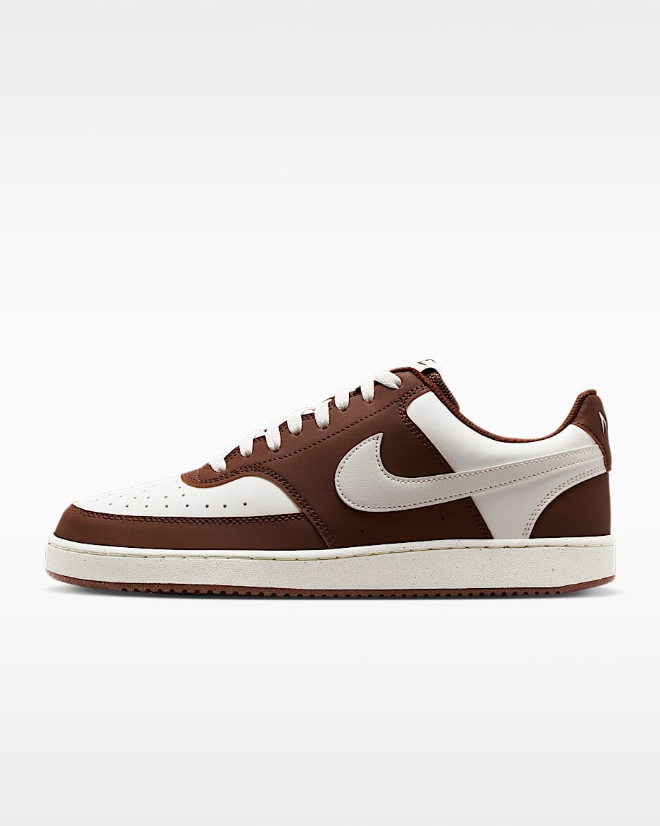 Nike Court Vision Low 男子运动鞋 - 帆白/惊喜可可色/椰奶色/帆白