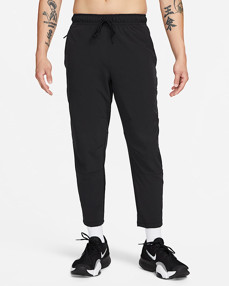 Nike Unlimited Dri-FIT 男子速干百搭长裤 - 黑/黑/黑