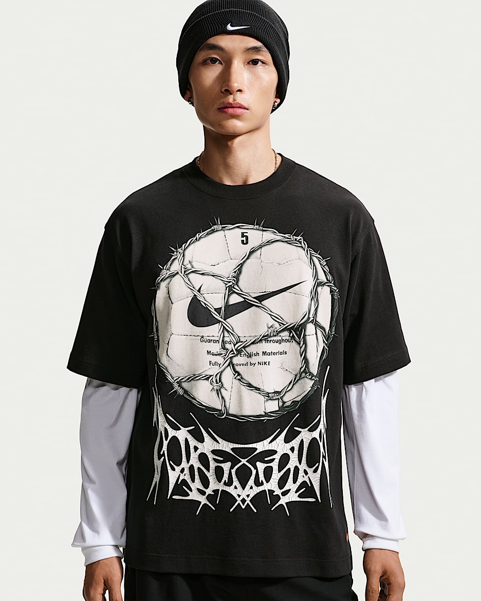 Nike "Your Message Here" 男子短袖T恤 - 黑
