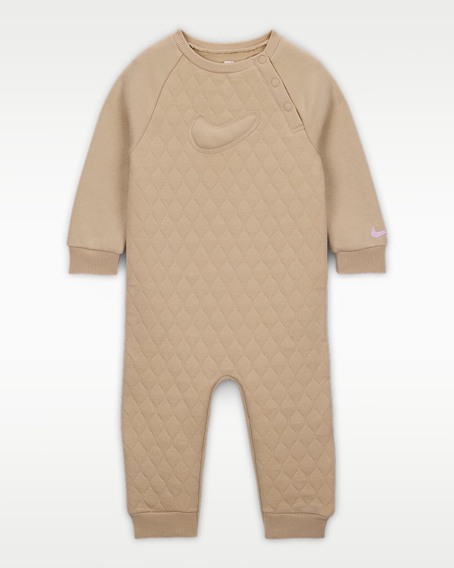 Nike Ready, Set! 婴童连体衣 - 沙堆白