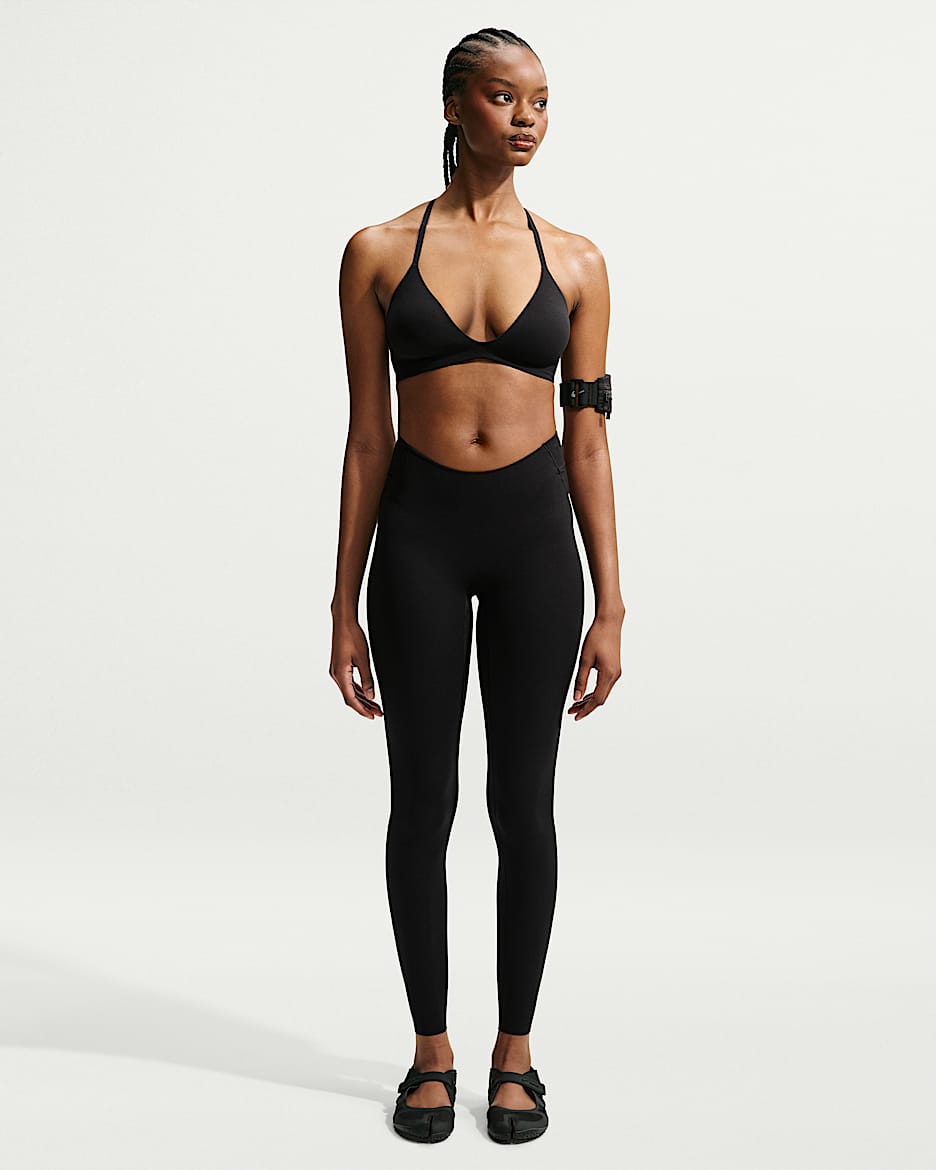 NikeSKIMS Studio Stretch 女子速干紧身裤 - NSKM Obsidian/NSKM Obsidian