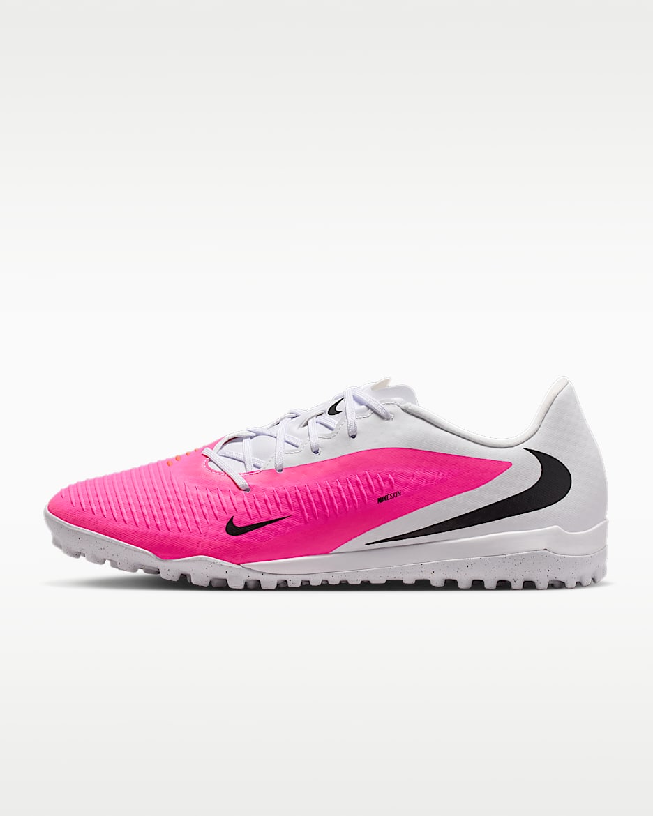 Nike Phantom 6 Low Academy 耐克破阵·暗煞系列男/女 TF 人造场地低帮足球鞋 - 多色/黑