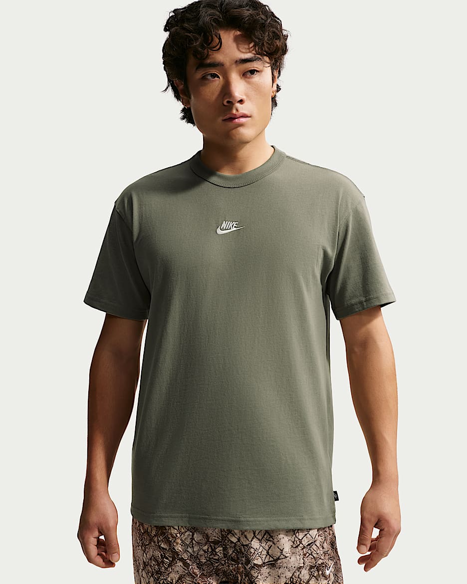 Nike Sportswear Premium Essentials 男子T恤 - 古银