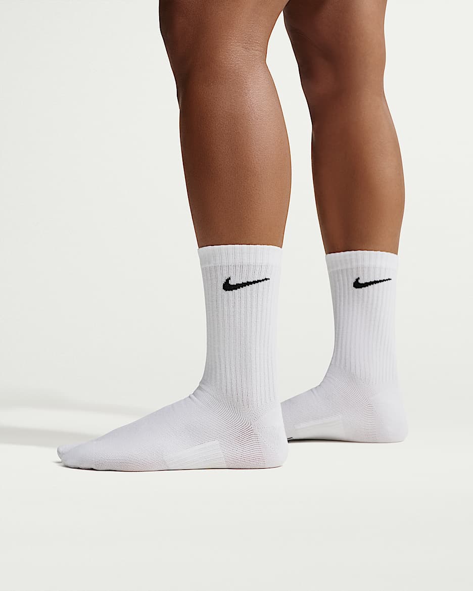 Nike Everyday Plus "Rift" 轻便型速干分趾式中筒运动袜(1 双) - 多色/黑