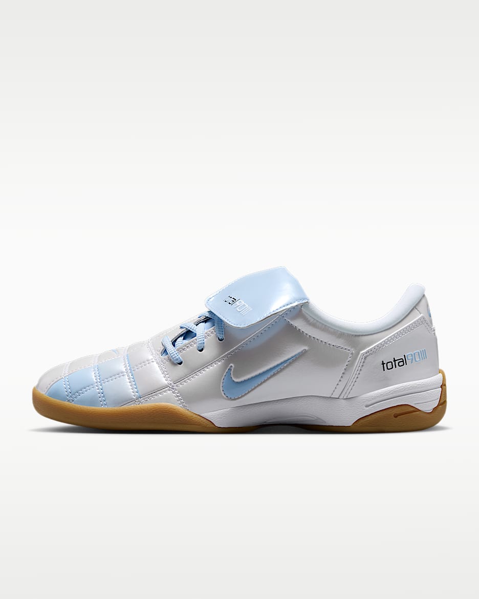 Nike Total 90 SE 女子运动鞋 - 白色/橡皮浅褐/黑/氢蓝
