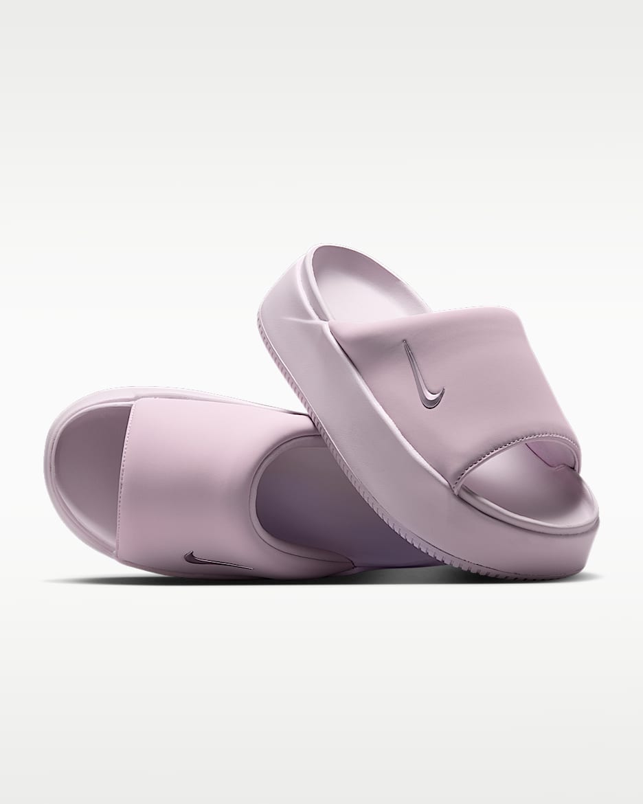 Nike Calm Elevation 女子拖鞋 - 浅紫丁香色/浅紫丁香色