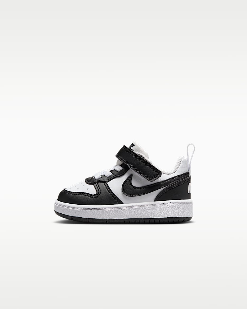 Nike Court Borough Low Recraft 耐克酷菠萝婴童运动鞋 - 白色/黑