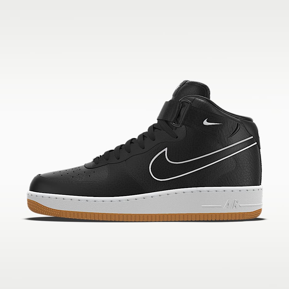 Nike Air Force 1 Mid By You 专属定制女子运动鞋 - 多色/多色/多色